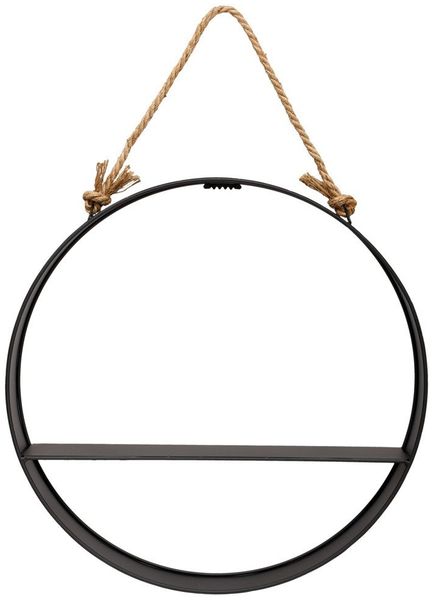 Wandregal aus Metall, moderne Wanddekoration zum Aufhängen - Atmosphera