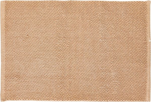 LUXOR living Badematte Atlanta, 50x80 cm, Höhe 10 mm, beidseitig nutzbar, fußbodenheizungsgeeignet, Baumwolle, rechteckig, Badematte, Badteppich, Duschvorleger, Uni Farben, saugstark