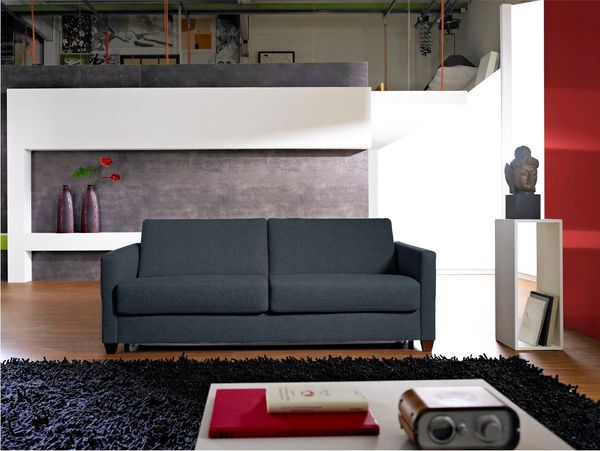 Bali Schlafsofa Norwalk, Dauerschlaffunktion, mit Unterfederung / Lattenrost und Matratze