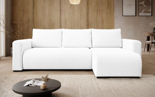storez24 Ecksofa Tally, mit Bettkasten und Schlaffunktion, L-Form, bequem