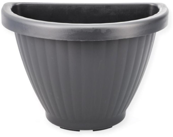 GarPet Blumentopf Blumentopf Wand Wandgefäß Wandampel Wandtopf Pflanztopf Halbschale