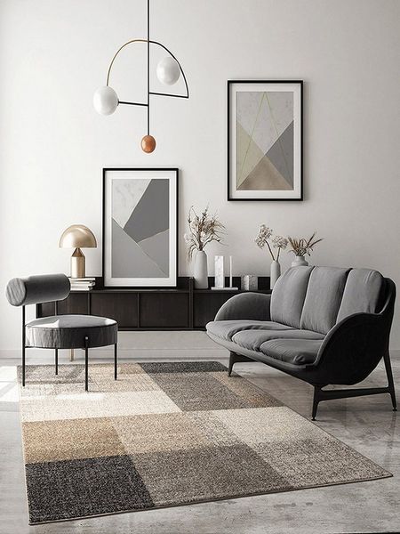 the carpet Teppich Pearl, rechteckig, Höhe: 11 mm, moderner dichter Wohnzimmer Teppich Konturenschnitt