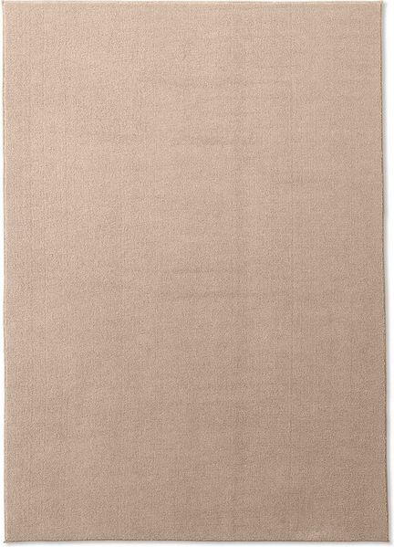 TaraCarpet Teppich TaraCarpet Kitten sehr weich und waschbar für Wohnzimmer Schlafzimmer, rechteckig, Höhe: 12 mm, Kurzflor Teppich uni einfarbig super soft weich waschbar beige 120x170