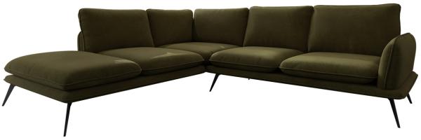 Ecksofa Sanrino (Farbe: Zetta 297, Seite: Links OT-2R)