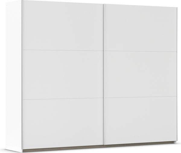 rauch Kleiderschrank; Schwebetürenschrank KRONACH, 2-türig, Alpinweiß, 261x210x59xcm Bild 3