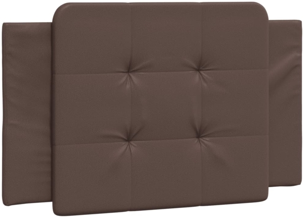 vidaXL Bettgestell ohne Matratze "Zadar" Braun 80x200 cm Kunstleder 3208144 Bild 7