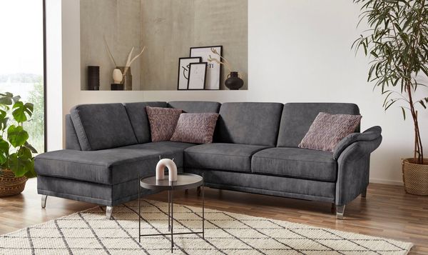 sit&more Ecksofa Clio L-Form, wahlweise mit Bettfunktion und Bettkasten, inklusive Federkern