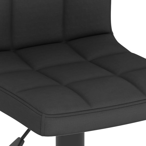 vidaXL Barhocker 2 Stk. Schwarz Stoff 334288 Bild 8