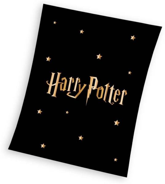 Wohndecke Harry Potter Coral Fleecedecke Kuscheldecke 130 x 170 cm, Harry Potter