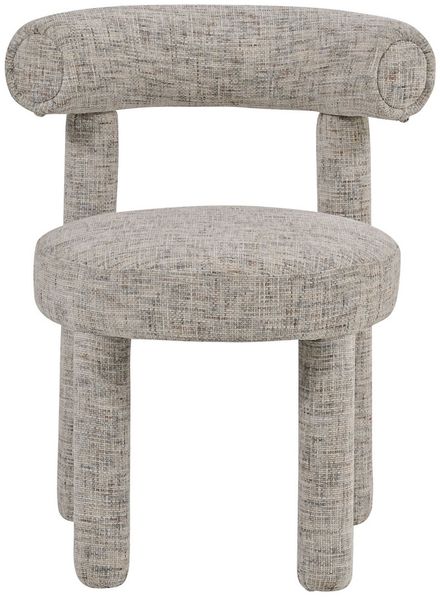 Livin Hill Leith LET77LB Gepolsterter Stuhl, Chenille-Stoff;Basis: Sperrholz aus Pappelholz, 80 x 58 x 62 cm