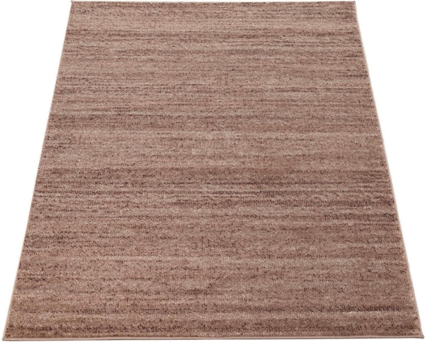 Paco Home Teppich Modern Wohnzimmer Kurzflor Gemütlich Meliert Preiswert in Beige, Grösse:60x100 cm Bild 5