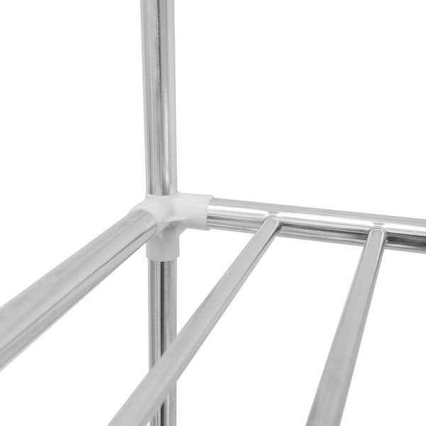 Breiter XXL Kleiderschrank Metall Regal Kleiderstange 178x148x44,5cm Faltschrank Bild 8