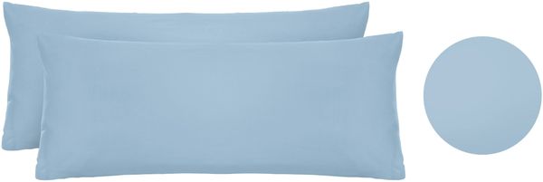 biberna Feinjersey-Spannbetttuch 0077144, eisblau, 2x 40x60cm Bild 5