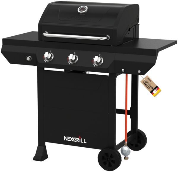 Nexgrill Gasgrill "Classic", schwarz,3 Brenner
