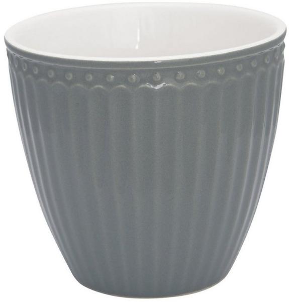 Greengate Mini Latte Cup Alice Stone Grey STWMLAAALI8206