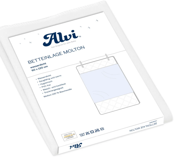Alvi Betteinlage Molton 90x200