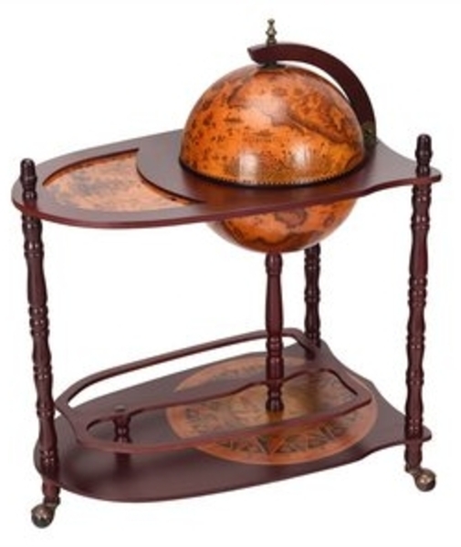 COSTWAY Weinregal Flaschenregal, Mit 3 Rollen, mit Tischplatte Bild 6