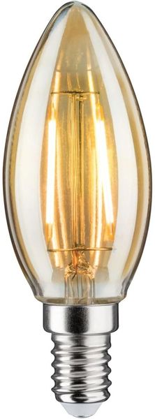 Paulmann 28704 LED Kerze 2,6 Watt E14 Gold Goldlicht Bild 2