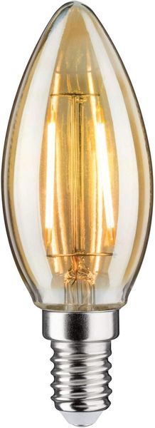 Paulmann 28704 LED Kerze 2,6 Watt E14 Gold Goldlicht Bild 3