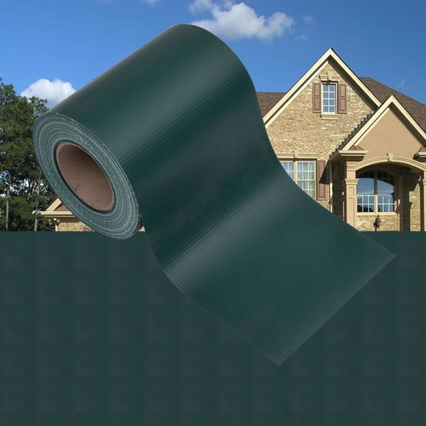 vidaXL Garten-Sichtschutz PVC 35x0,19 m Mattgrün 147869