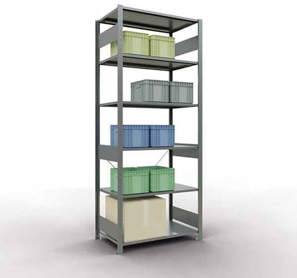 Schulte Regal MULTIplus150 12761 Grund 2.500x1.000x600mm 6 Böden verzi