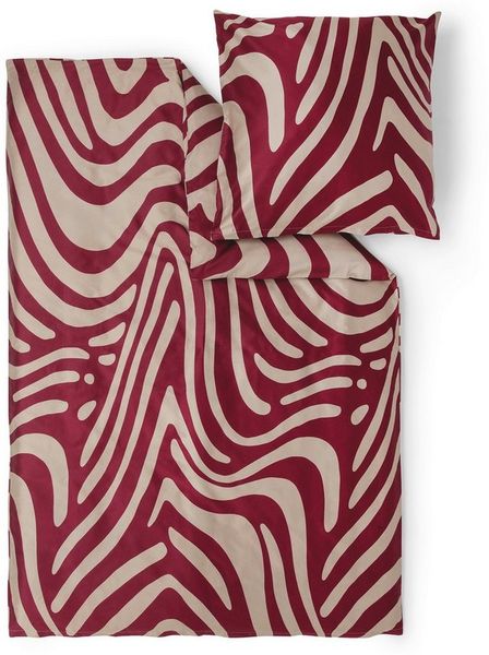 s.Oliver Bettwäsche Satinbettwäsche s.Oliver, Mako-Satin, 2 teilig, im angesagten Trenddesign