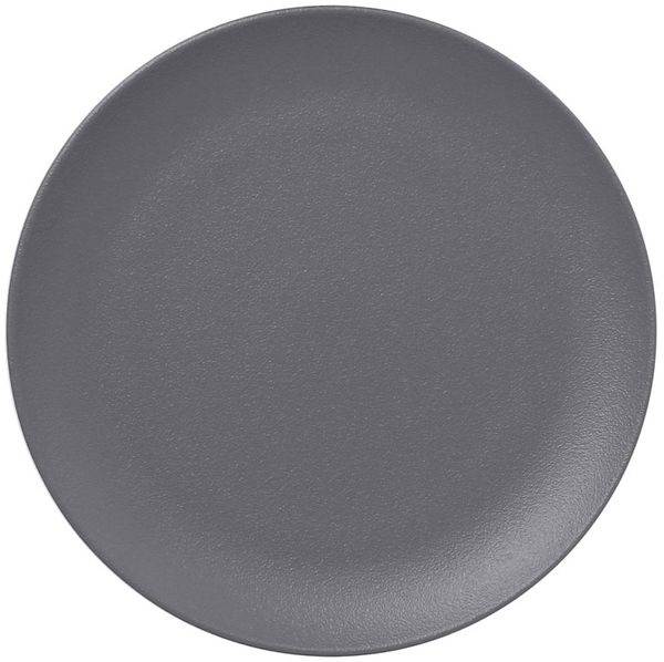 RAK Porcelain Neofusion stone grey Teller flach coupe Ø 30.7 cm / Ht. 3.2 cm
