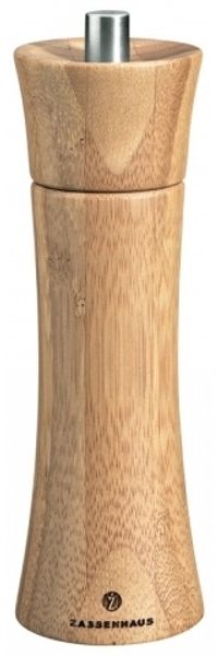 Zassenhaus Pfeffermühle Bambus Frankfurt 18cm : 18cm Pfeffermühle