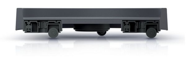 Prosperplast Blumentopfuntersetzer, 1-tlg, Mobile Saucer Round Blumentopf Untersetzer mit Rollen