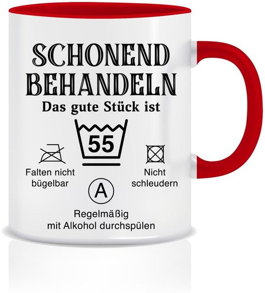 Giftandprint Tasse Runder Geburtstag 30 Geschenk 30er - 90er Geschenkidee Vater Männer, 55-tlg, Inkl. Geschenkbox, beidseitig, 30er Geburtstag, 50er Geburtstag