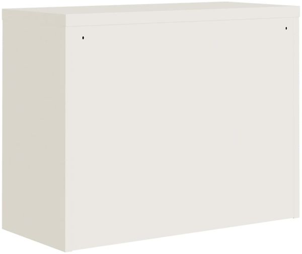 vidaXL Aktenschrank Weiß 90x40x70 cm Stahl 339720 Bild 6
