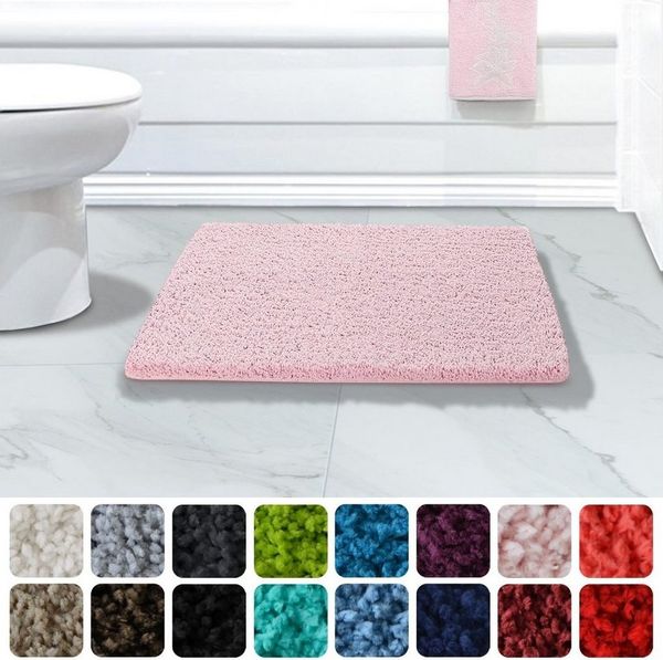 Karat Badematte Bari Hazy, Rechteckig, In verschiedenen Farben & Größen erhältlich, Höhe 30 mm, Weicher & dichter Flor, Polyester, Mikrofaser, Rechteckig, besonders weich durch Mikrofaser