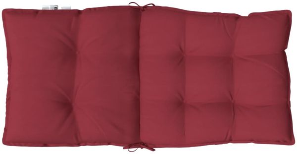 vidaXL Niedriglehner-Auflagen 4 Stk. Weinrot Oxford-Gewebe 377699 Bild 7
