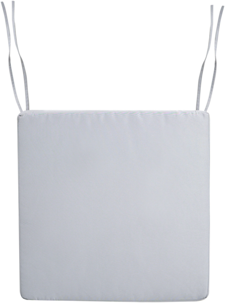 Gartenstuhlkissen SASSARI PREMIUM 46 x 46 cm Hellgrau