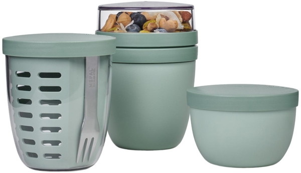Mepal ELLIPSE Pot-Set 3-teilig Nordic Sage