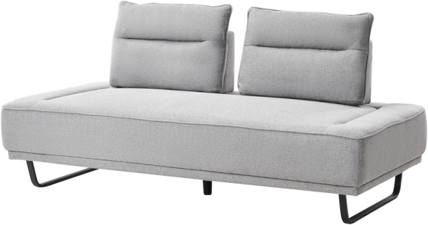 Sofa 3-Sitzer FAXEN Stoff Grau