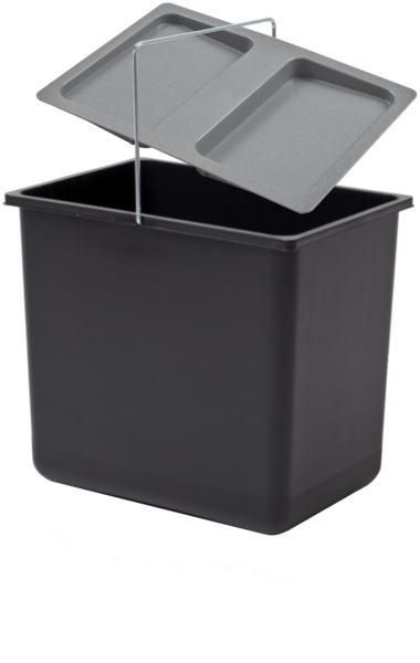 Hailo Inneneimer 1086239 mit Deckel 316 x 226 x 286 mm mit Henkel