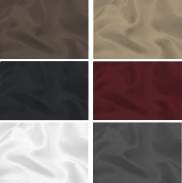 MSS Kissenbezug 4er Set - 145x40 cm - Schwarz Bild 6