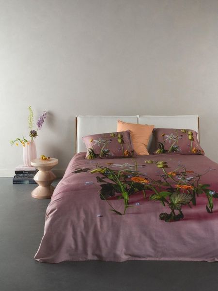 Essenza Bettwäsche Ficaria, Satin, 3 teilig, mit floralem Muster