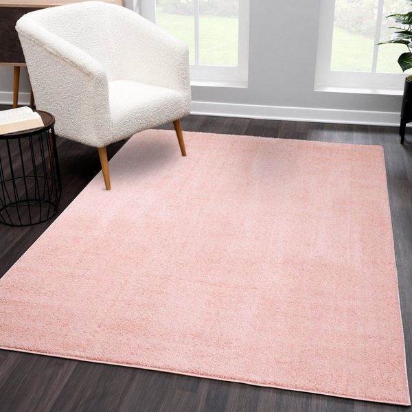 Carpet City Teppich Softshine 2236, rechteckig, Höhe: 14 mm, Läufer, Hochflor, besonders weich, robust, Uni, Wohnzimmer