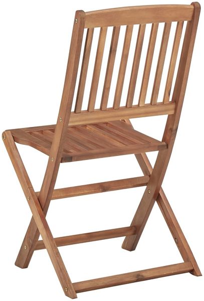 vidaXL Klappbare Gartenstühle 6 Stk. mit Kissen Massivholz Akazie 3075016 Bild 7