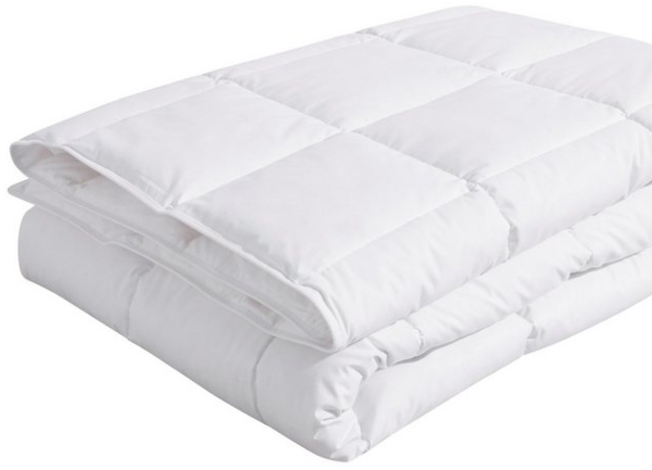 my home Federbettdecke Ulani, Bettdecke 135x200 cm, 155x220 cm, Füllung: 70% Federn & 30% Daunen, Bezug: 100% Baumwolle, Bettdecken, Sommer, Winter, Allergiker geeignet (Hausstauballergiker) Bild 4