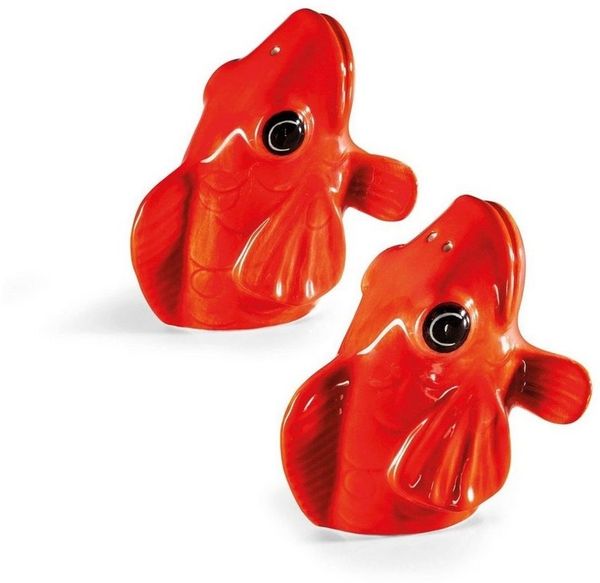 Donkey Salz- und Peffer-Set Fishes for Dishes rot