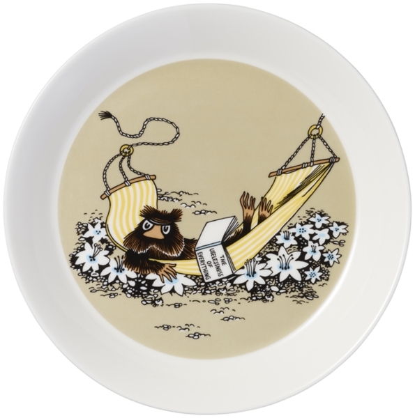Arabia Moomin Teller 19cm Muskrat beige