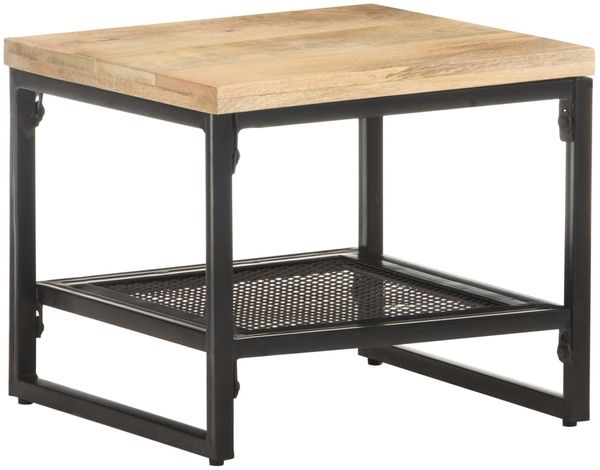 vidaXL Beistelltisch 40x40x35 cm Massivholz Mango 320241
