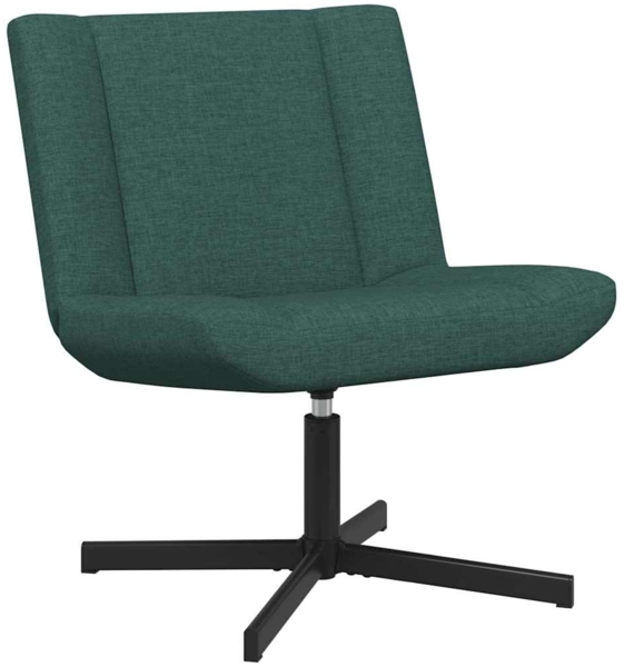 vidaXL Drehstuhl Dunkelgrün 63 x 75 x 76 cm Stoff 42007329