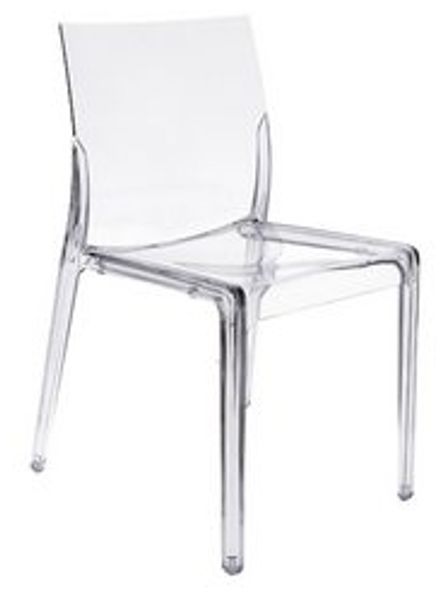 Stapelstuhl Mia Transparent, 46 x 55 x 82 cm Bild 6
