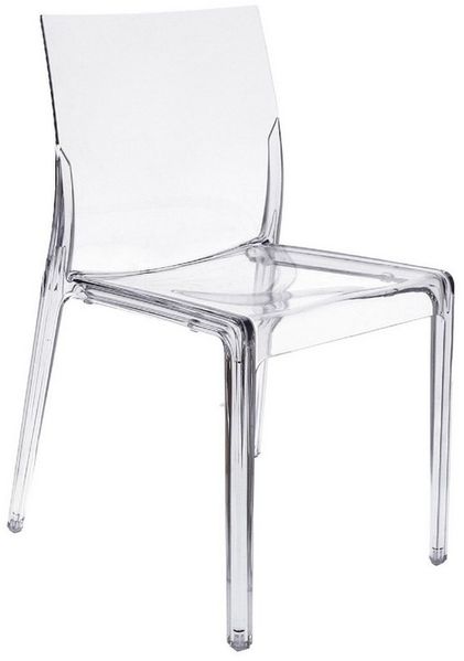 Stapelstuhl Mia Transparent, 46 x 55 x 82 cm Bild 5