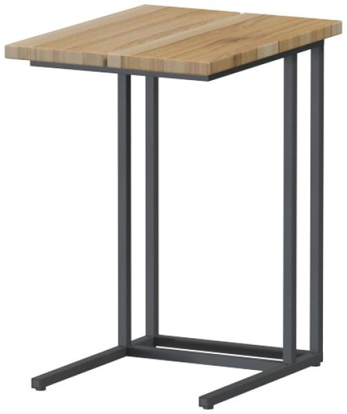 Solido Beistelltisch braun Teak