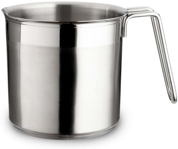 Weis 18455 Edelstahl Milchtopf 1000ml mit Sandwichboden